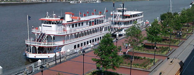 Riverboat on Riverstreet, Savannah, GA